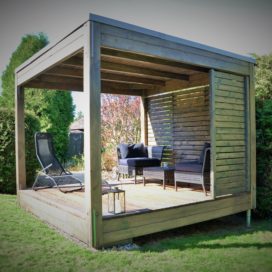 dřevěná stavebnice altánu